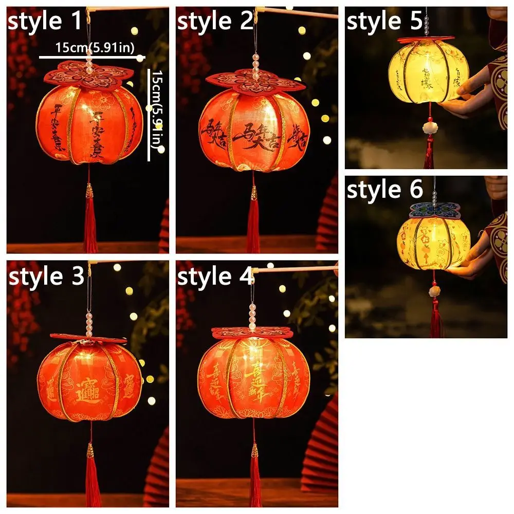 Ancient New Year Persimmon Lantern 2026 Horse Year Handmade