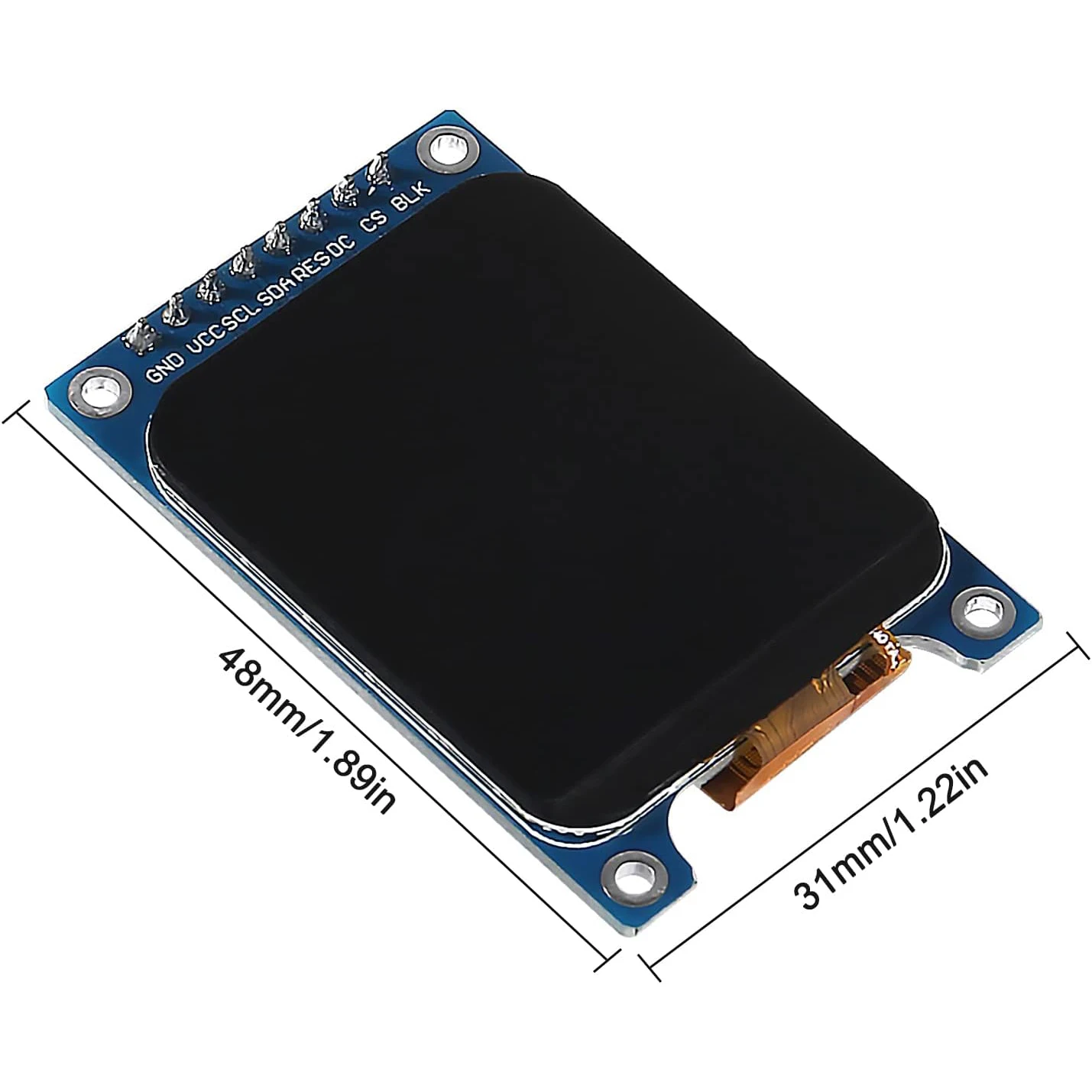 1.69 Inch TFT Display Module TFT LCD IPS Color Display Screen Module 1.69" ST7789 Controller Driver Board SPI Interface 240 * 28