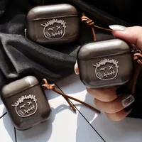 Funda translúcida Travis TS para Apple Airpods 4 1 2 3 protección auriculares inalámbricos para Airpods Pro2 funda para auriculares a prueba de golpes