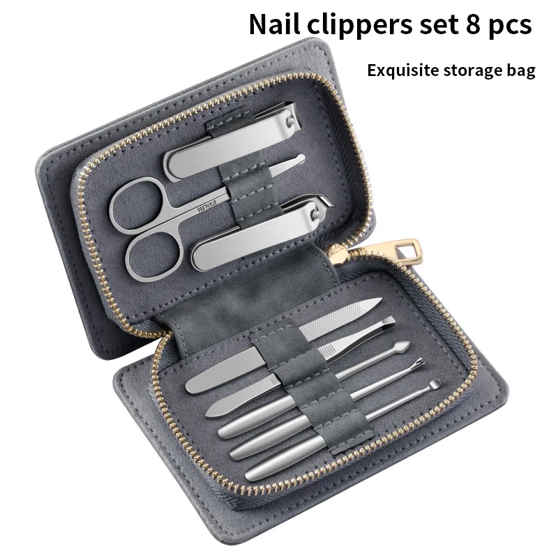 

Manicure set tools professional manicure pedicure set nail clippers set 3/4pcs tools