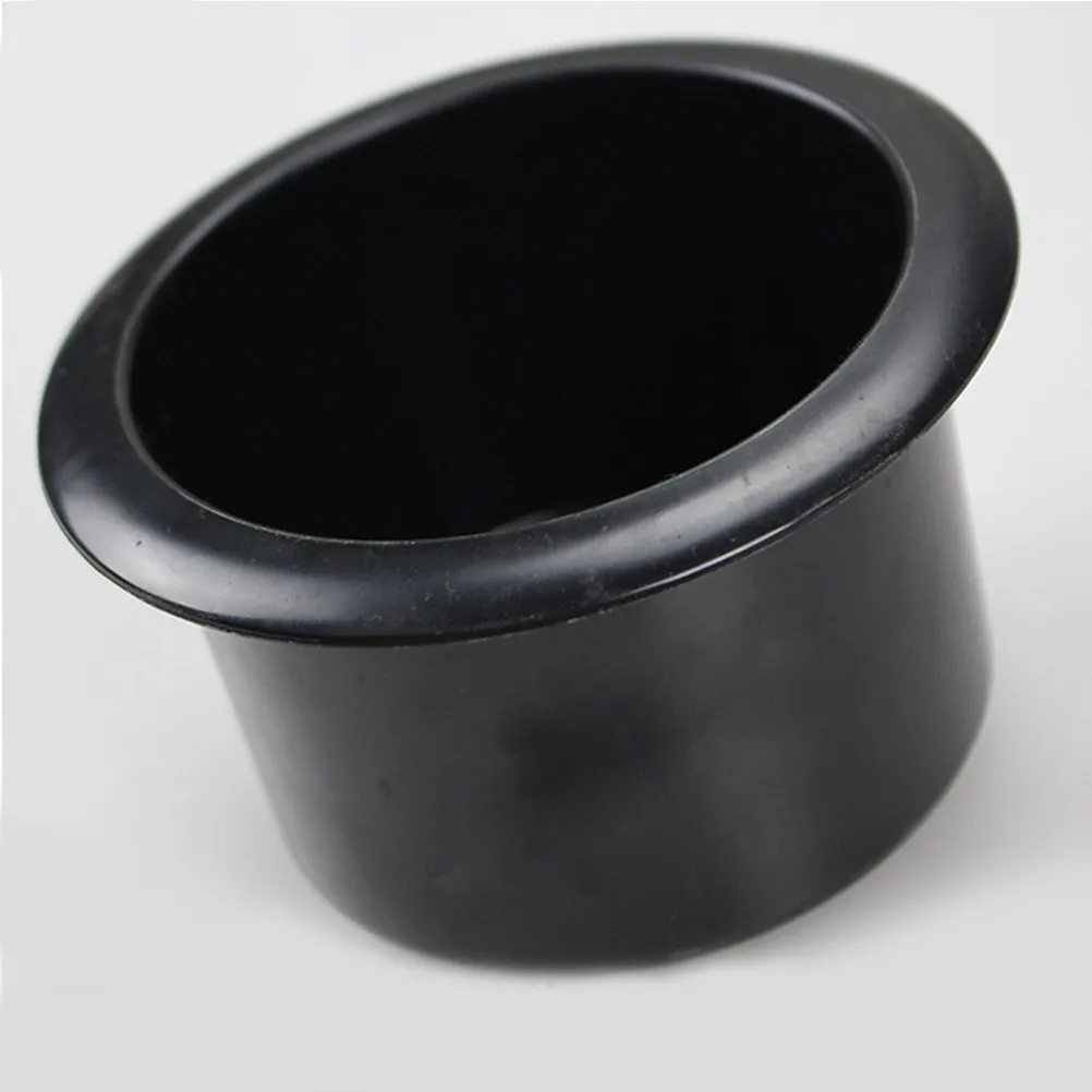 

Plastic Replacement Black ABS Cup Holder Insert Large Sofa Recliner Car Poker Table Spill Proof Storage Cup Holder Insert