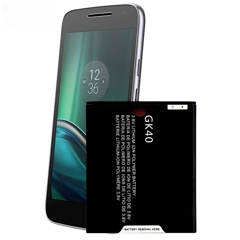 العلامة التجارية الجديدة GK40 2800mAh بطارية لموتورولا موتو E3 G4 اللعب XT1607 XT1609 XT1670 XT1671 XT1672 XT1675 بطاريات الهاتف المحمول
