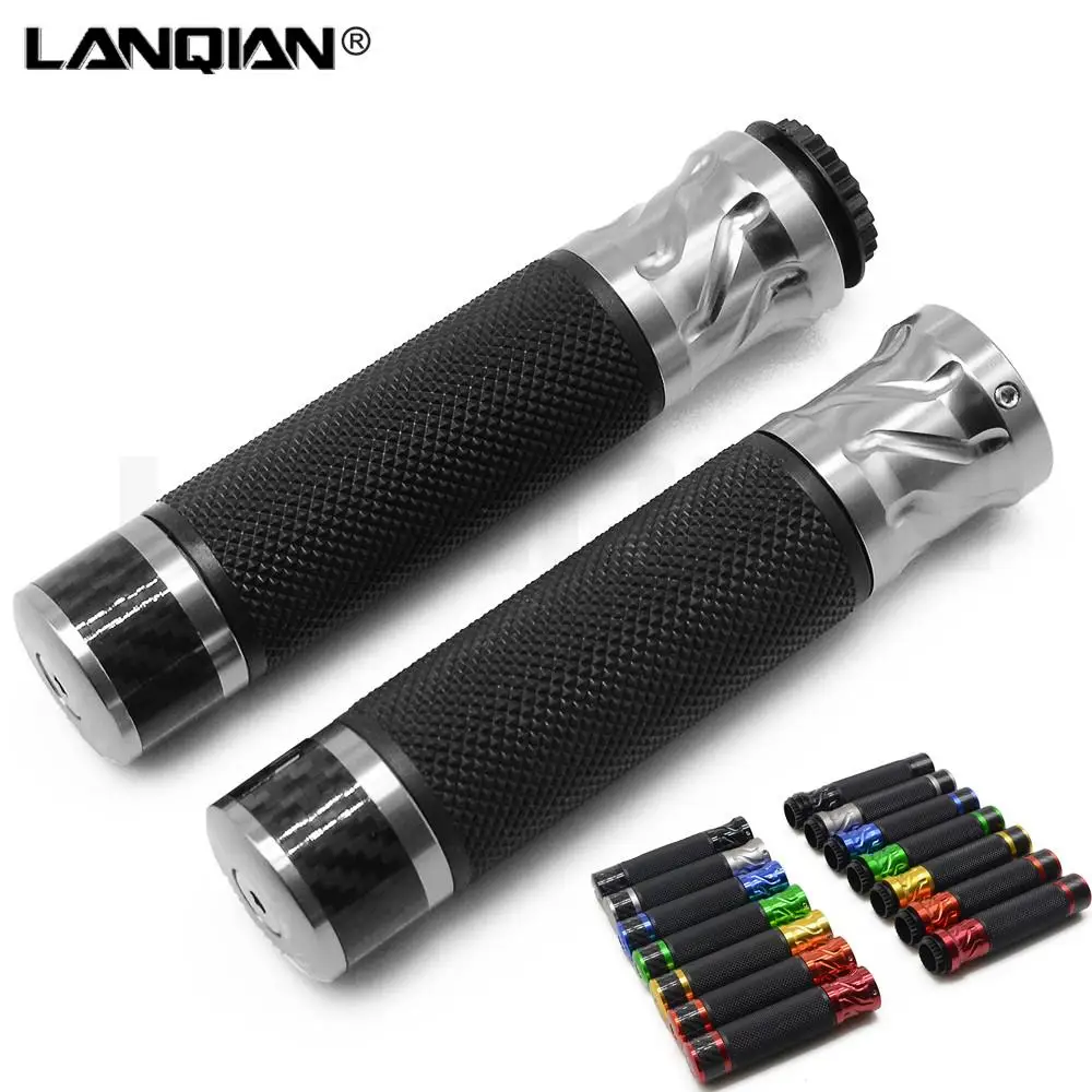 

CNC Universal 7/8'' 22MM Motorcycle Handle bar Caps Handlebar Grips For SUZUKI GSF1250 GSF650 BANDIT GSX1250 GSX1400 Accessories