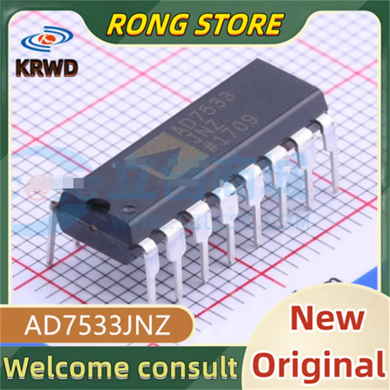 

3 шт. AD7533 JNZ Новый и оригинальный AD7533JNZ AD7533JN AD7533J DIP16