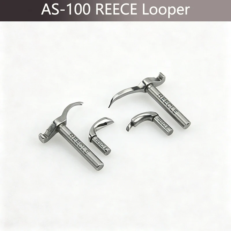 Premium 4Pcs Looper Set AS-100 Fit REECE 101 104 Round Buttonhole Sewing Machine Replacement Spare Parts