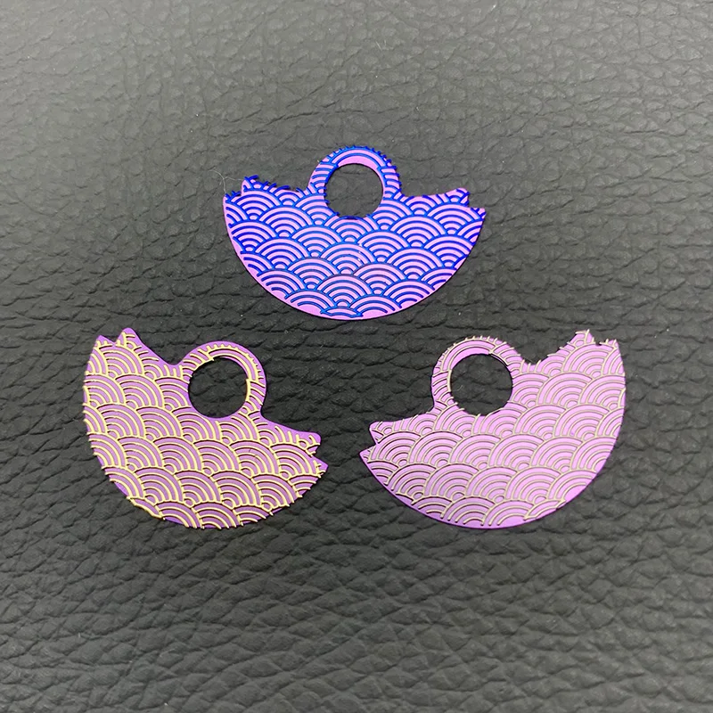 Purple Automatic Hammer Rotor Patch and UP Sticker Fit NH35 NH36 4R 7S Movement Oscillating Weight Rotor Patch Guard Parts Gifts