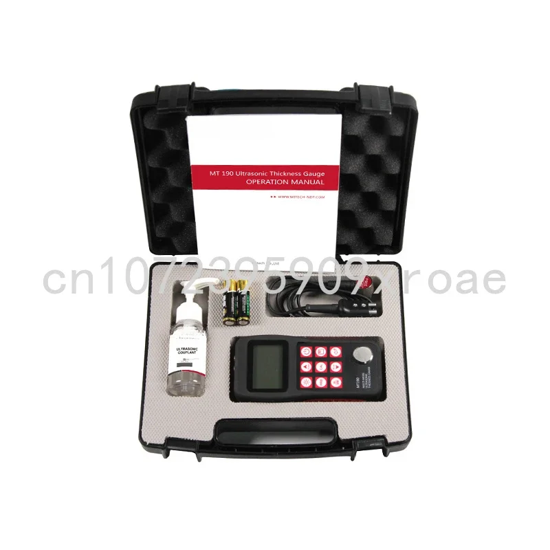 Portable Ultrasonic Thickness Gauge, Two Measurement, MT190 PE EE