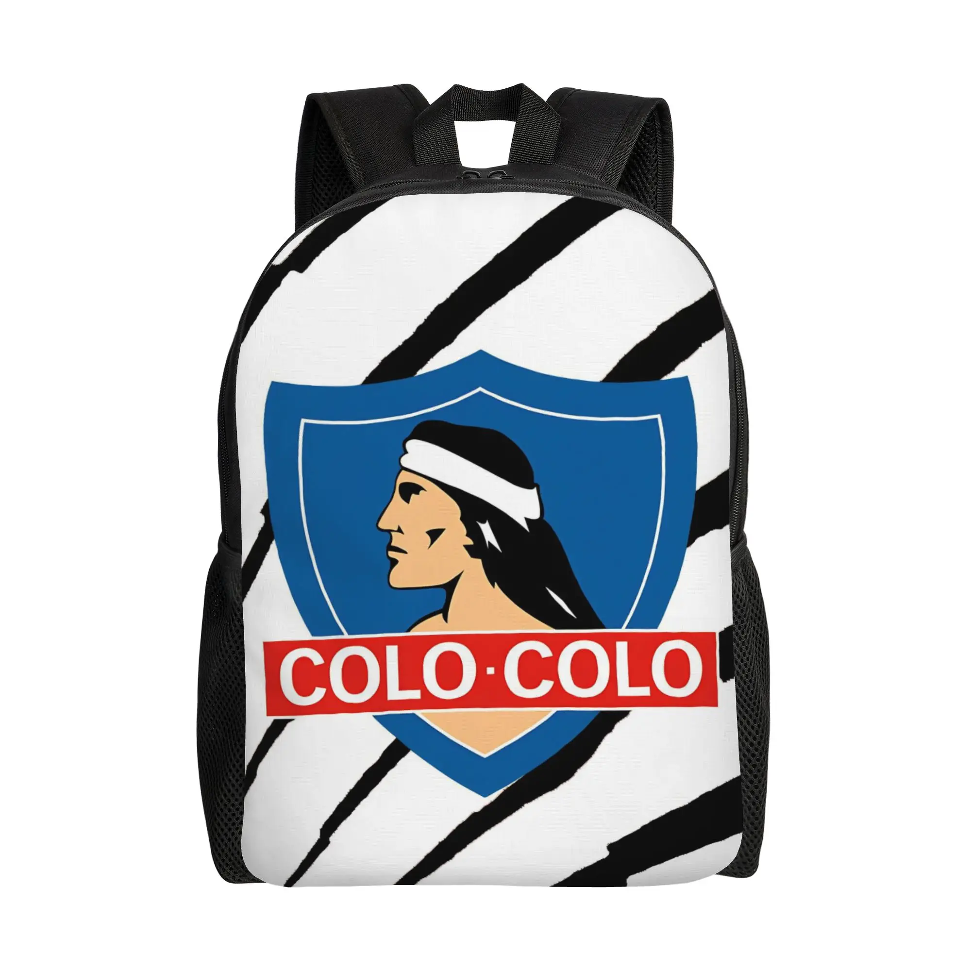 

Colo-Colo Football Classical Backpack Outdoor Student Hiking Travel Daypack for Men Women College Shoulder Bag