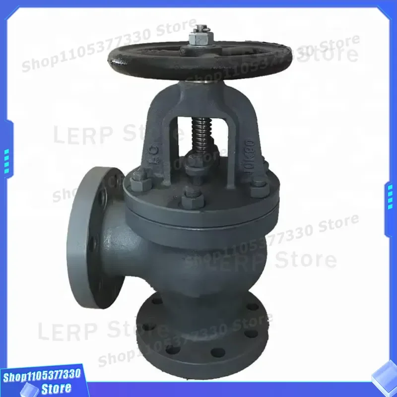 JIS F7308 10K Marine Angle Valve Bronze Body Shipbuilding Pipeline Fitting High Pressure Control Valve for Boat Yacht System