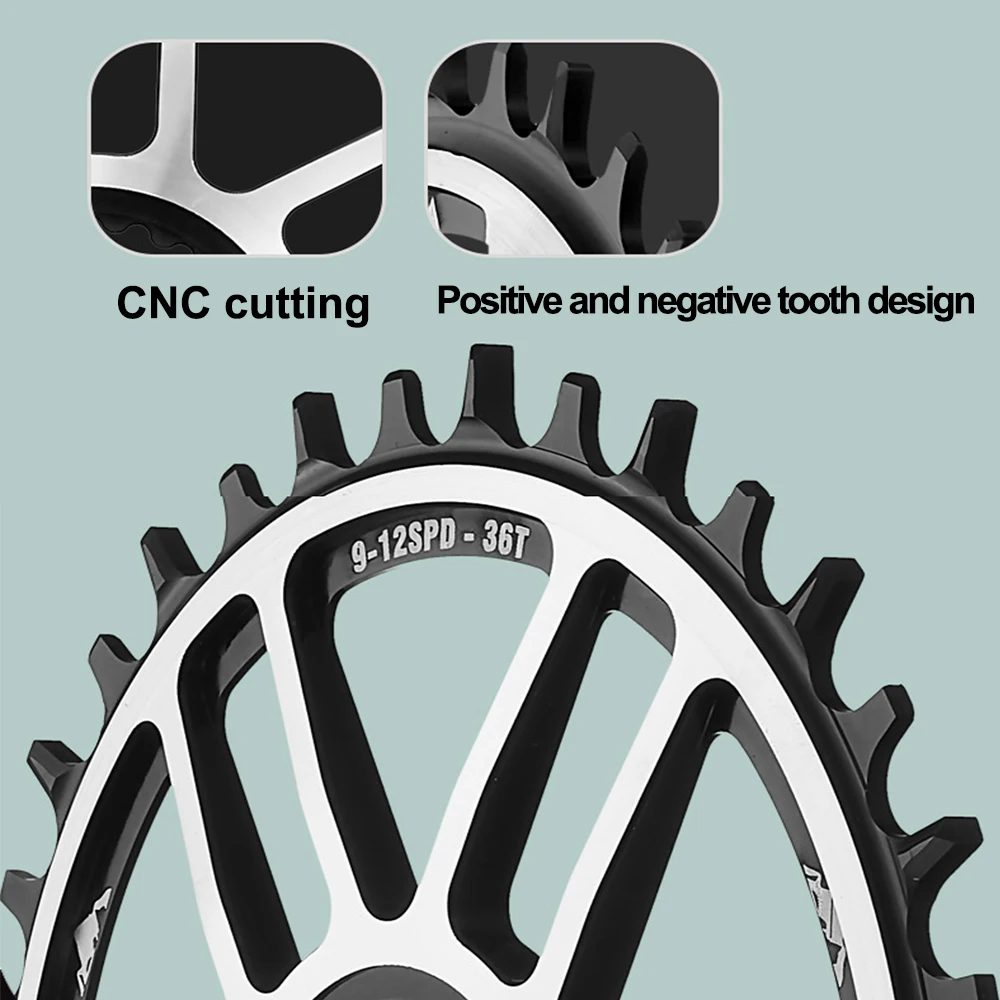 12s Chainring 30/32T/34T/36T/38T/40T 7075AL for SHIMANO Direct Mount Crank,FC-M9100 FC-M8100 FC-M7100,SM-CRM95 SM-CRM85 SM-CRM75