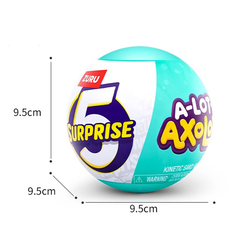 ZURU 5 Surprise Egg A-Lot-A Axolotls Series Surprise Themed Axolotls مع 5 ملحقات فريدة من نوعها ألعاب تخيلية ممتعة للأطفال #6