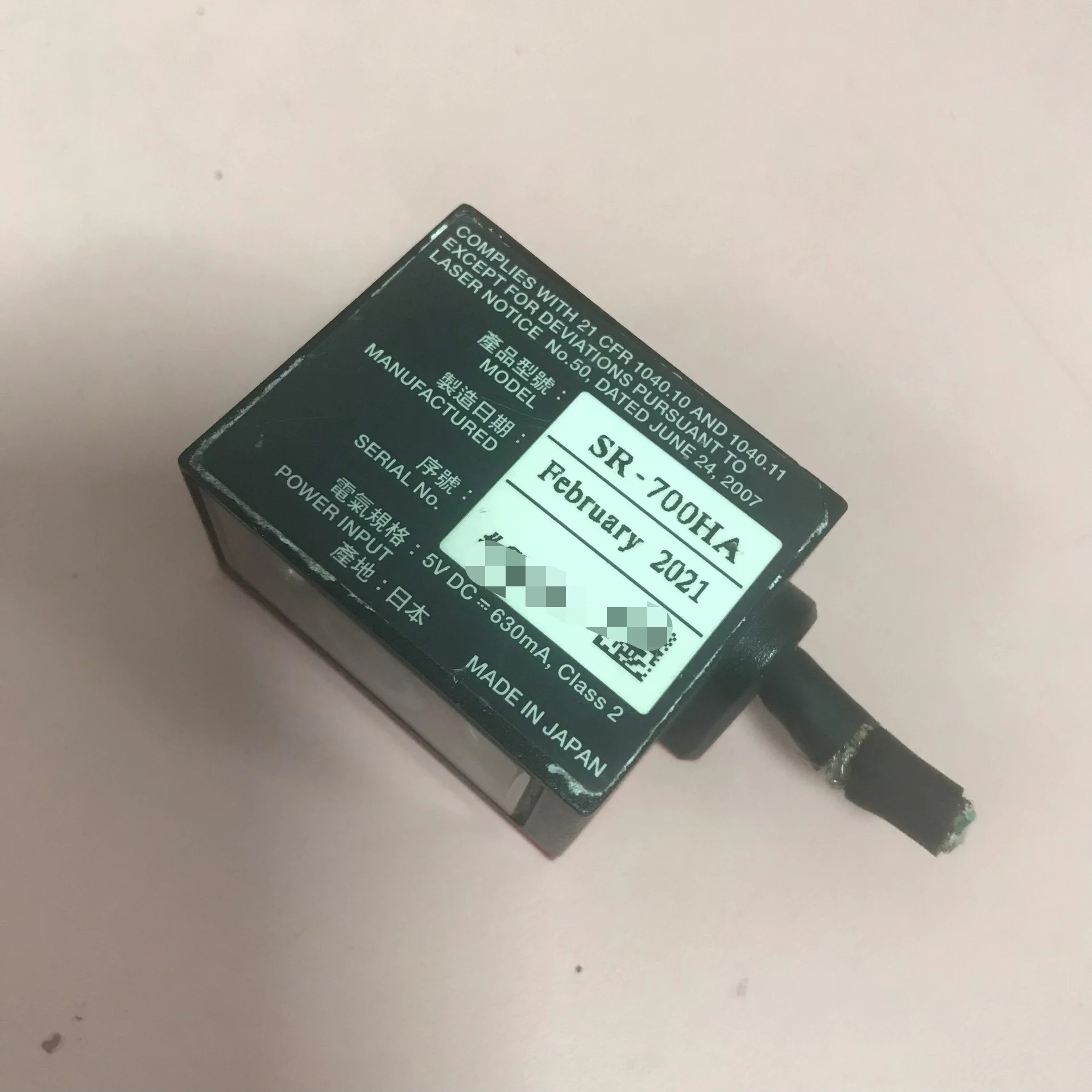 Physical picture KEYENCE SR-700HA barcode reader