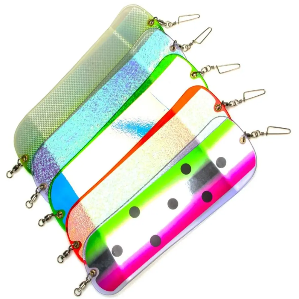 

28CM Diving Flash Board Trolling Flasher Luminous Lure Flasher Fishing Tackle Flasher Trolling Tool UV Double-sided Reflective