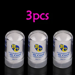 3pcs New 60g Alum Stick Alum Crystal Underarm For Women Man Cool Body For Wholebody