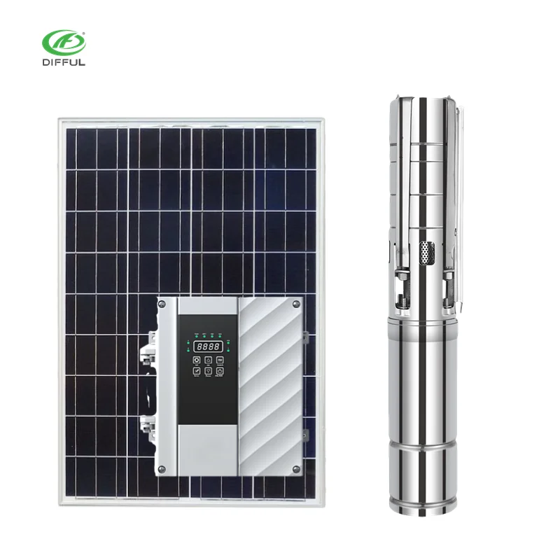 

Solar Power Water Pump Submersible High Lift Of Solar Submersible Pump