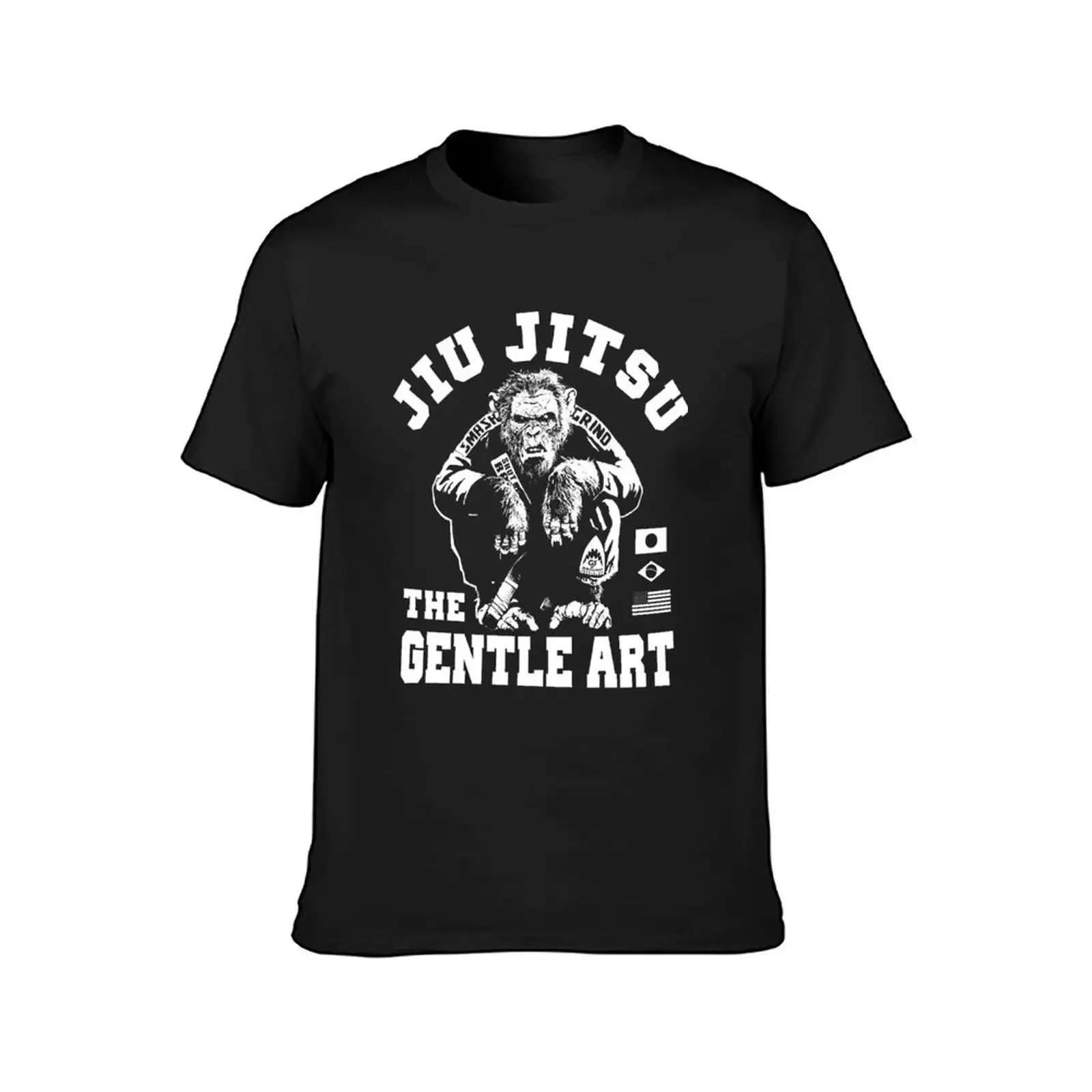 Gentle Art Chimp T-Shirt plus sizes graphics fruit of the loom mens t shirts