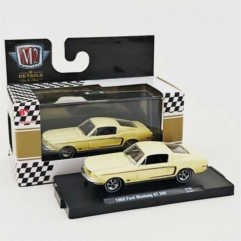 M2 Machines MSD 1970 Torino GT 429 SCJ S109 1:64 Scale Diecast Car Model Mustang American Muscle Sports Car Collectibles Toy