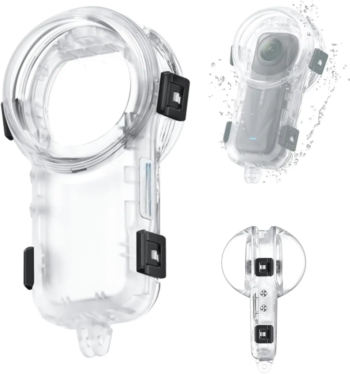 

Invisible Waterproof Case Housing Shell Box 60M Underwater Protective Diving Case For Insta 360 X5 Panorama Camera Accessories