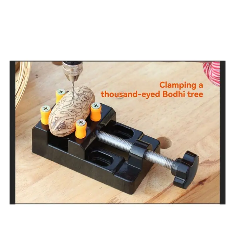 DT15 Adjustable Mini Jaw Bench Clamp 57mm Drill for Press Vise for DIY Sculpture for Craft Repair Tool
