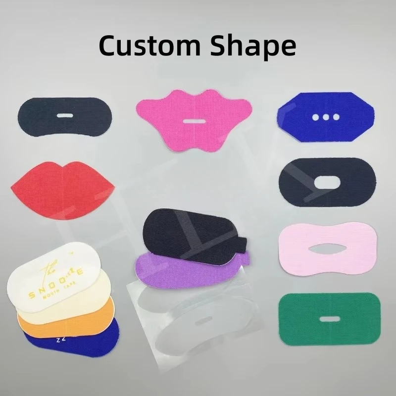 30PCS Lavender Fragrance Infusion 30 Customized Packaging Anti-Allergy Cotton Anti-Snoring Mouth Strap
