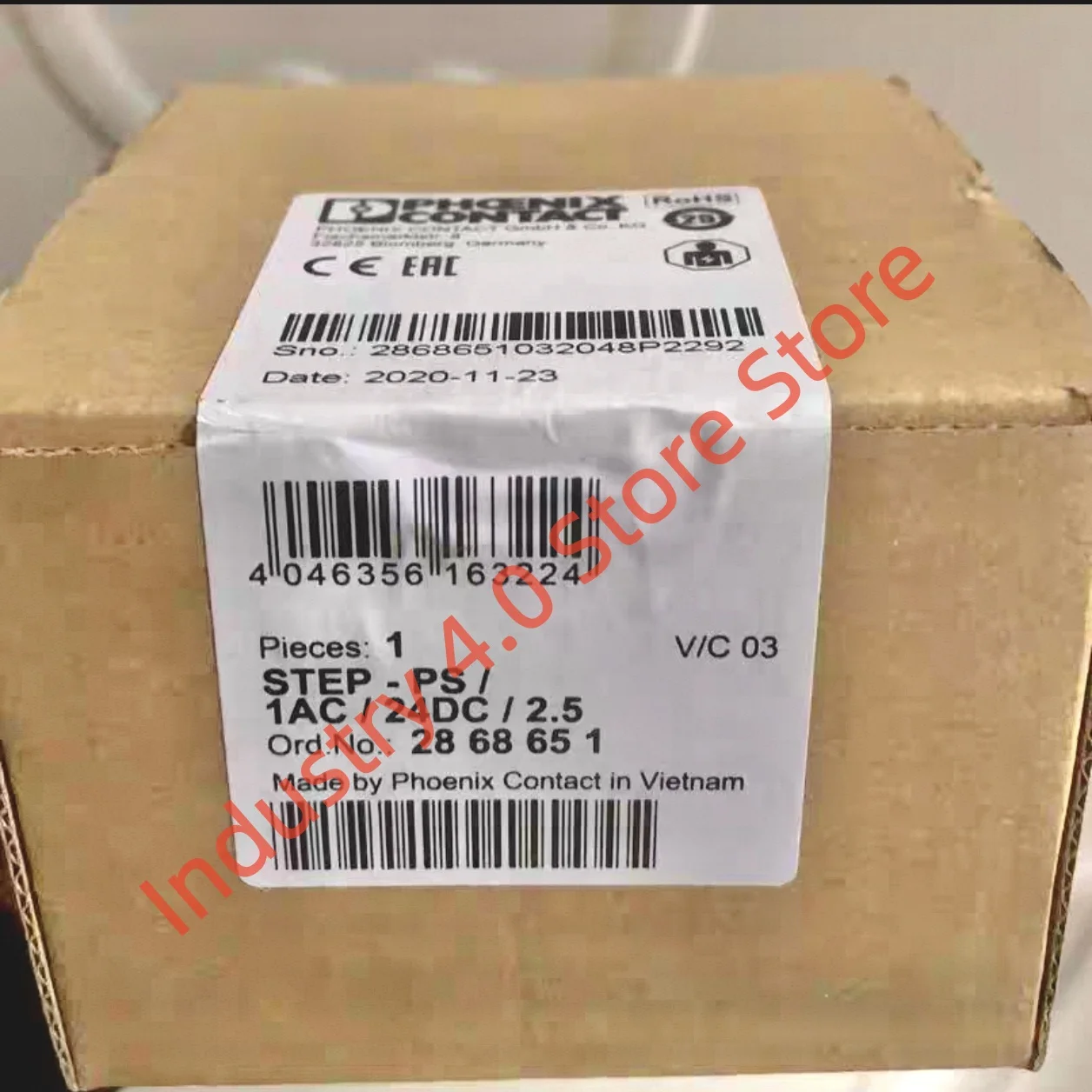 

2868648 STEP-PS/ 1AC/24DC/1.75 2868651 STEP-PS/ 1AC/24DC/2.5 100%NEW 2868664 STEP-PS/ 1AC/24DC/4.2
