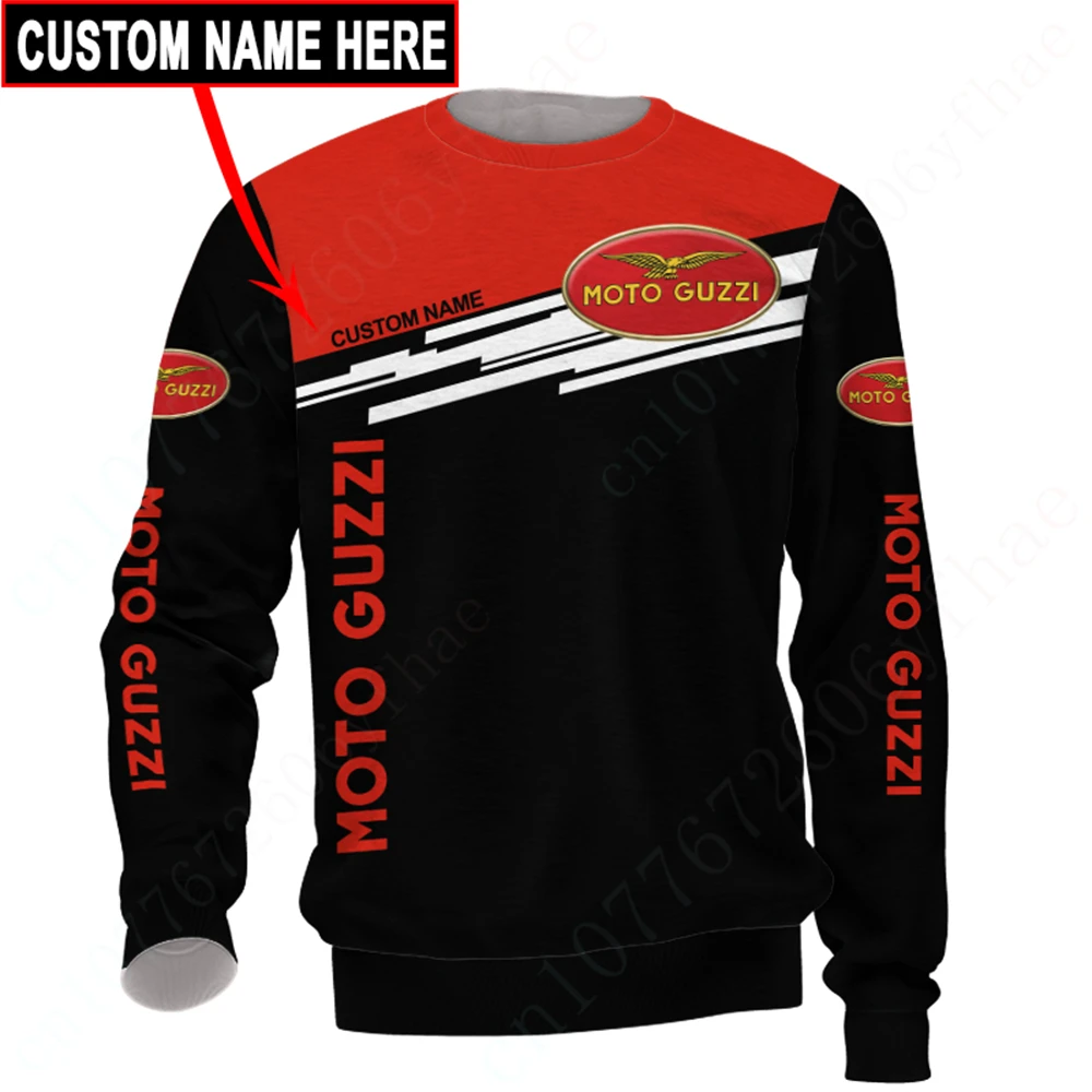 

Moto Guzzi Harajuku O Neck Long Sleeve Anime T-shirts Casual T Shirt For Men Women Unisex Clothing Quick Drying Sweatshirt Top