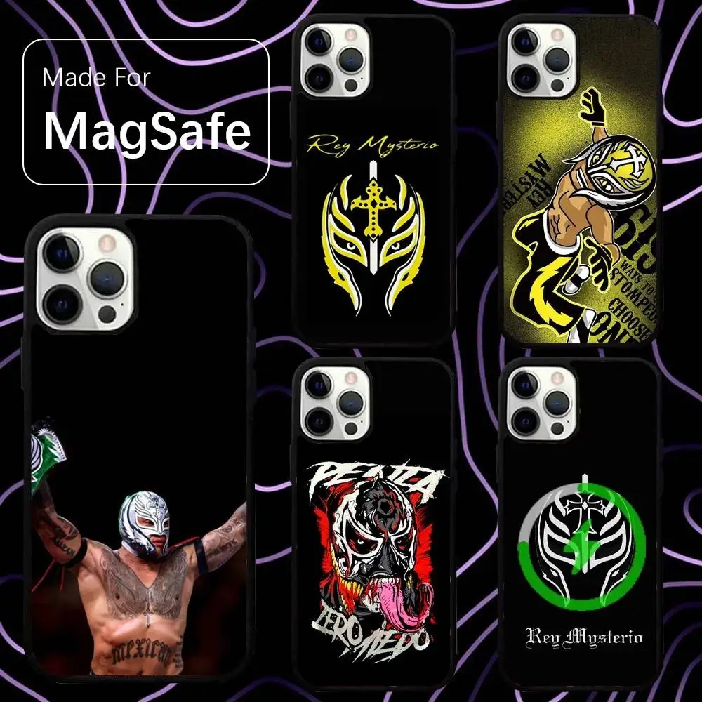 

Rey Mysterio 619 Phone Case For iPhone 16,15,14,13,12,11,Pro,Max,Plus,Mini,SE New Magsafe Magnetic Wireless Charging