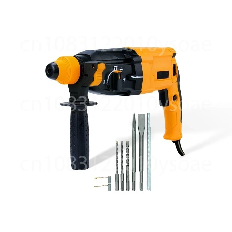 3 in 1 Wired Operation Rotary Pickaxe Hammer Drill Powerful Versatile Power Tool