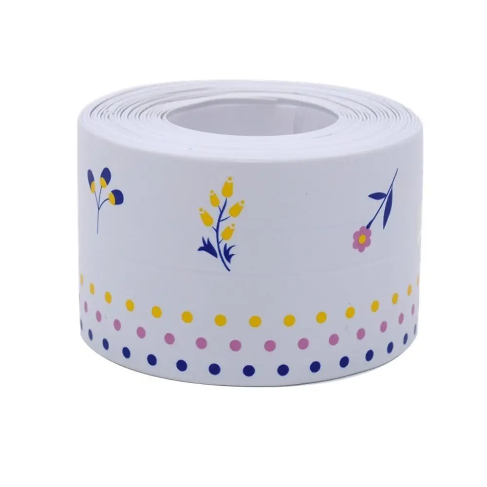 Fashion Anti Mold Kitchen Sink Waterproof Tape Self Adhesive Self Edge PVC Sealing Strip Seal Gap Sink Corner Tape Sink