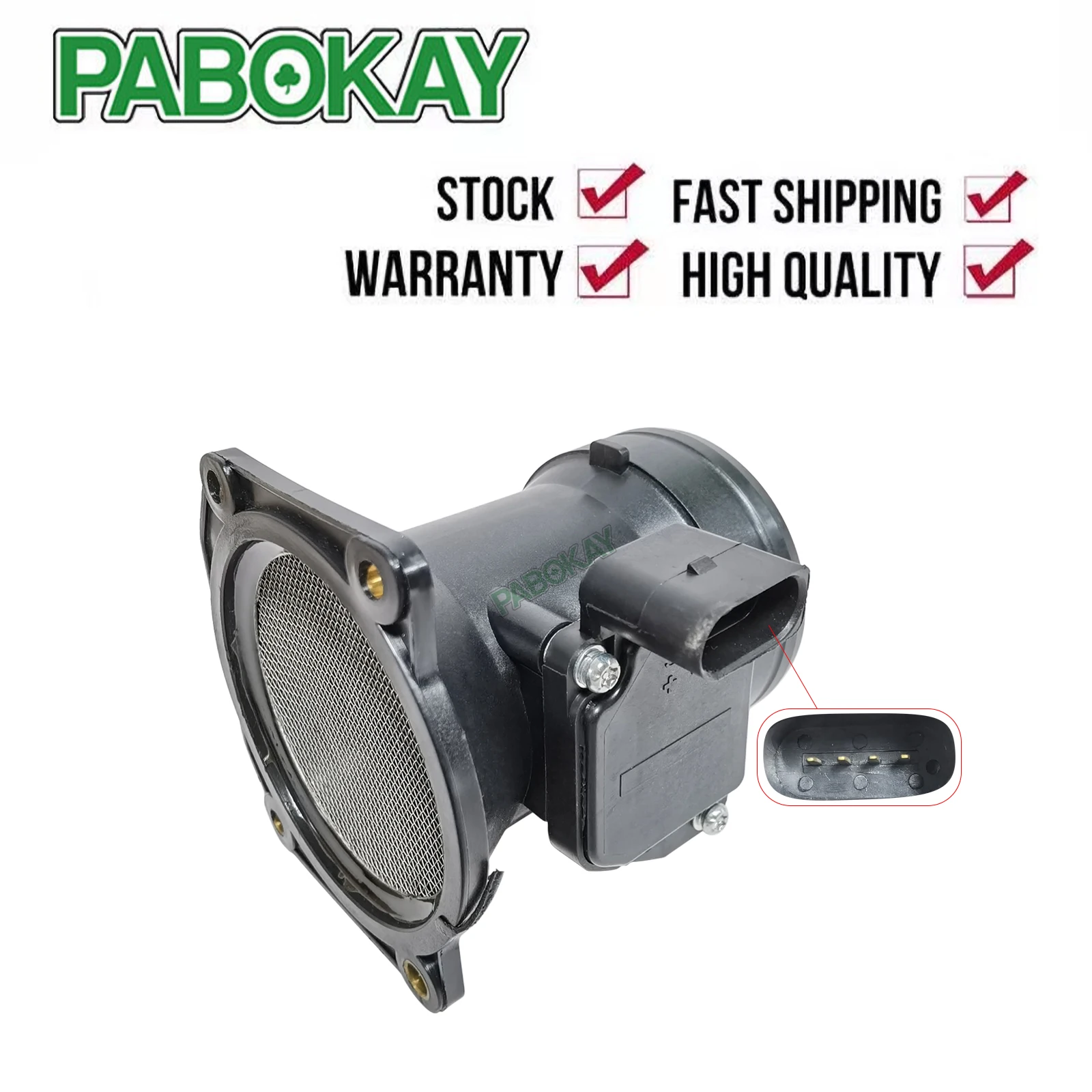 

Для Audi Seat VW BEETLE GOLF MK4 BORA POLO SHARAN ДАТЧИК массового расхода воздуха 06A906461B 06A906461BV AFH60-10C 06A906461BX