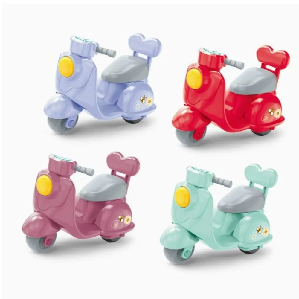 

Новый фиолетовый Q мини лес семейный автомобиль мультфильм детская игрушка-трансформер автомобиль с откатным механизмом подарки для девочек миниатюрная мебель мотоцикл