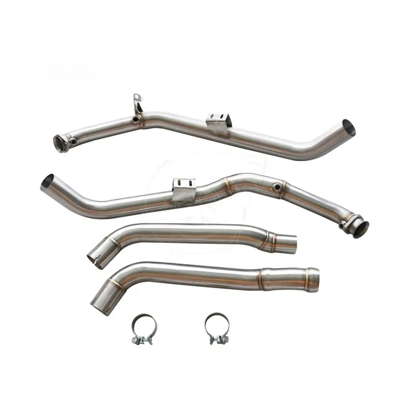 Exhaust Downpipe for Mercedes W212 E63 AMG 10-16 5.5L+ 2matic