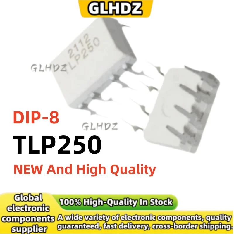 10-50PCS TLP250 DIP-8 NEW And High Quality In The Warehouse Through‑hole optocoupler