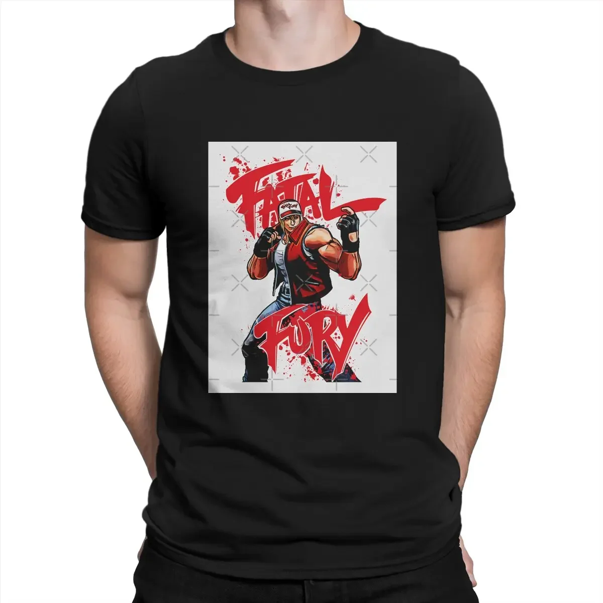 Fatal Fury T-Shirts The King of Fighters Game Casual Oversized Graphic T Shirt Short Sleeve Tops for Men Women Tee