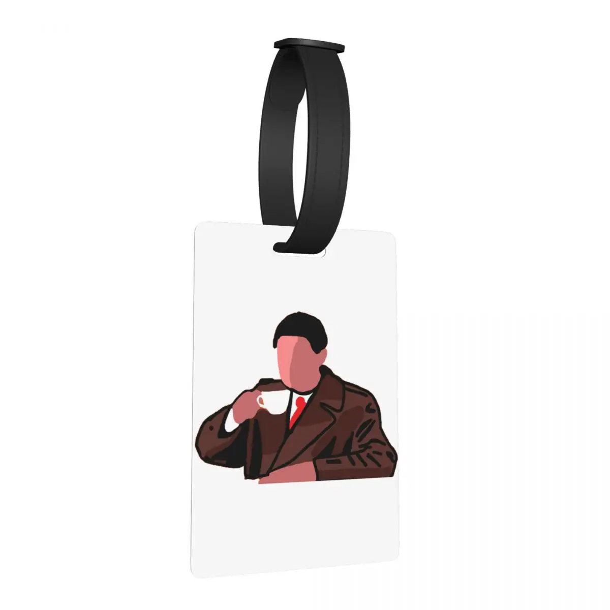 

Twin Peaks Agent Dale Cooper Luggage Tags Suitcase Accessories Travel Portable Baggage Boarding Tag Label Holder ID Name Address