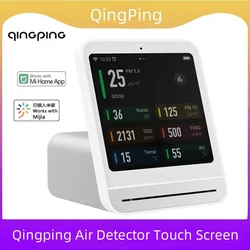 Qingping Air Detector Temperature Humidity Sensor Touch Screen Control CO2 PM2.5 Quality Monitor for Xiaomi Mijia Smart Home