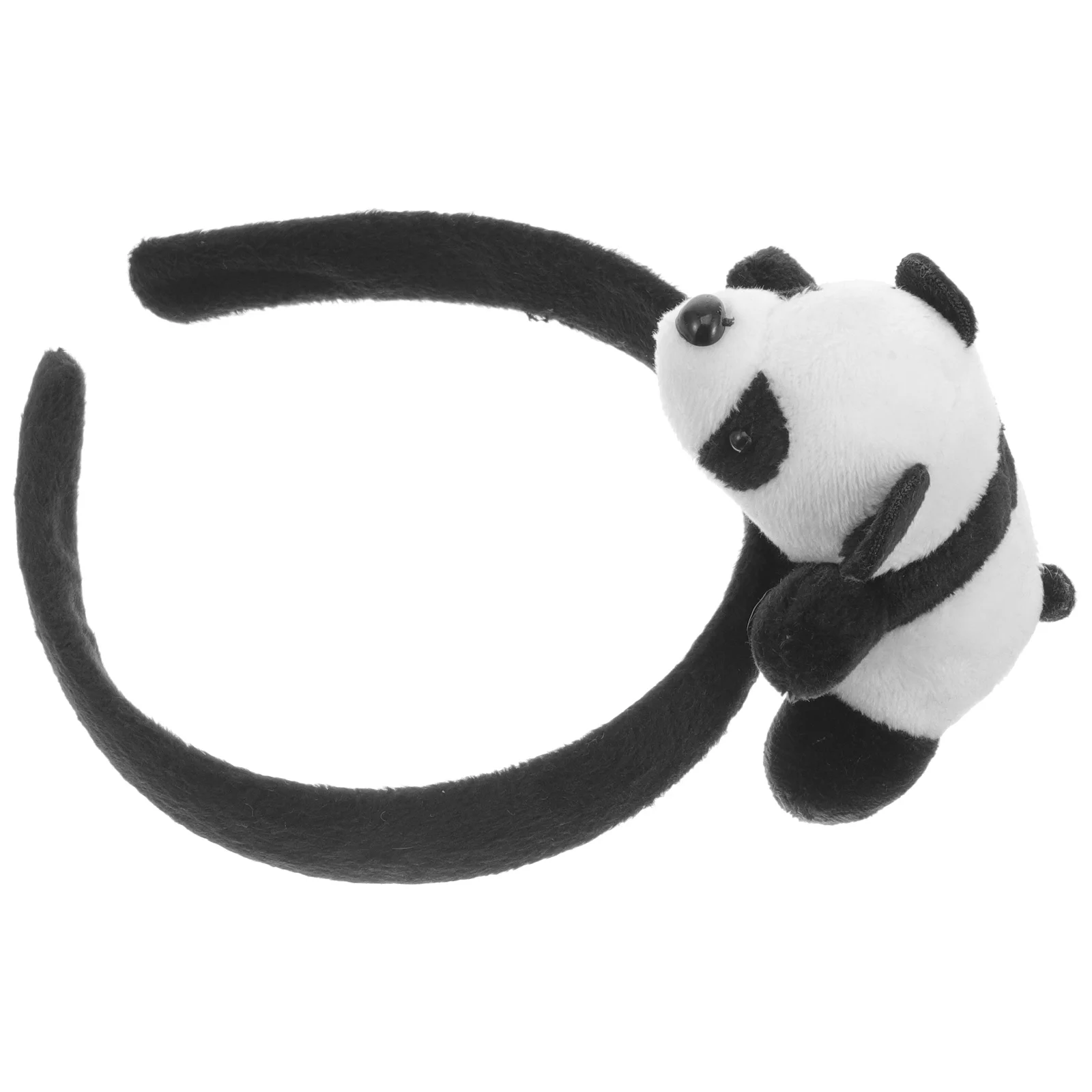 الباندا عقال النساء لطيف الحيوان إكسسوارات الشعر مضحك الباندا رباطات الفتيات صور الدعامة موضوع الحفلات الزخرفية