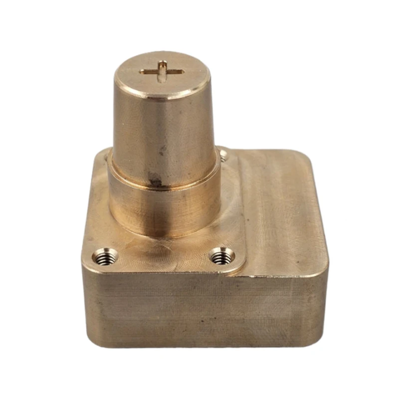 

Custom Brass Valve Base Block CNC Parts CNC Machined Brass Parts CNC Milling Machining Services