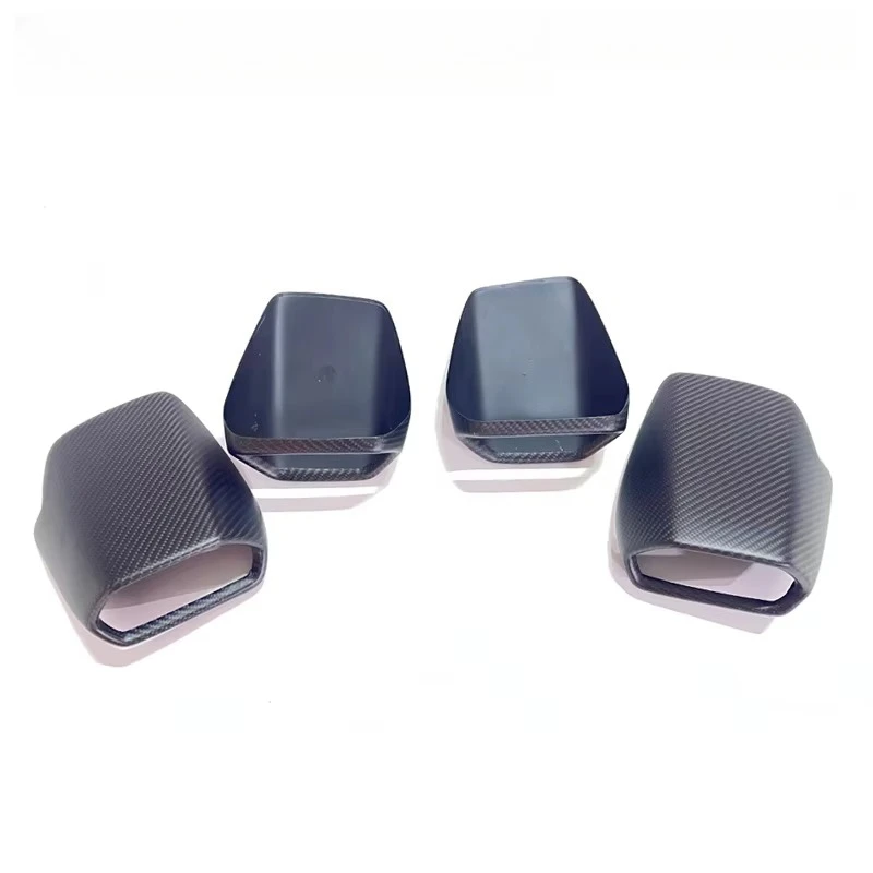 For  Huracan LP580 LP610 OEM Dry Carbon Fiber Auto Accessories 4Pcs Center Console Air Outlet Exterior Accessories
