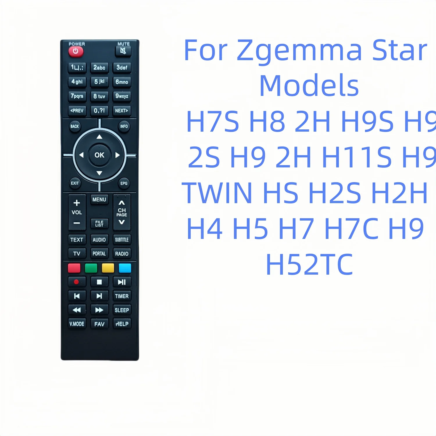 Новый пульт дистанционного управления для спутникового приемника Zgemma H52TC HS H2S H2H H5 H5.2S H9S H9S H9 2S H9 2H H9 Новый пульт дистанционного управления для спутникового приемника Zgemma H52TC HS H2S H2H H5 H5.2S H9S H9S H9 2S H9 2H H9