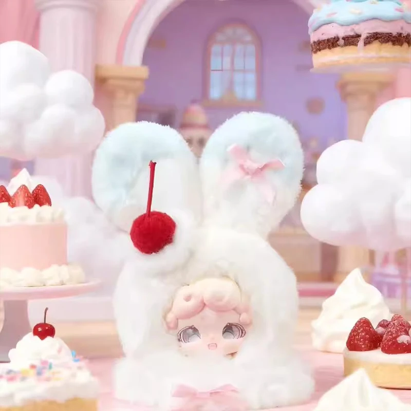 جديد وصول LuckyDeerNai Goodnight الأرنب رقيق الجليد سلسلة أفخم صندوق الغموض دمى لطيف تمثال الزخرفية هدية ألعاب من نسيج مخملي