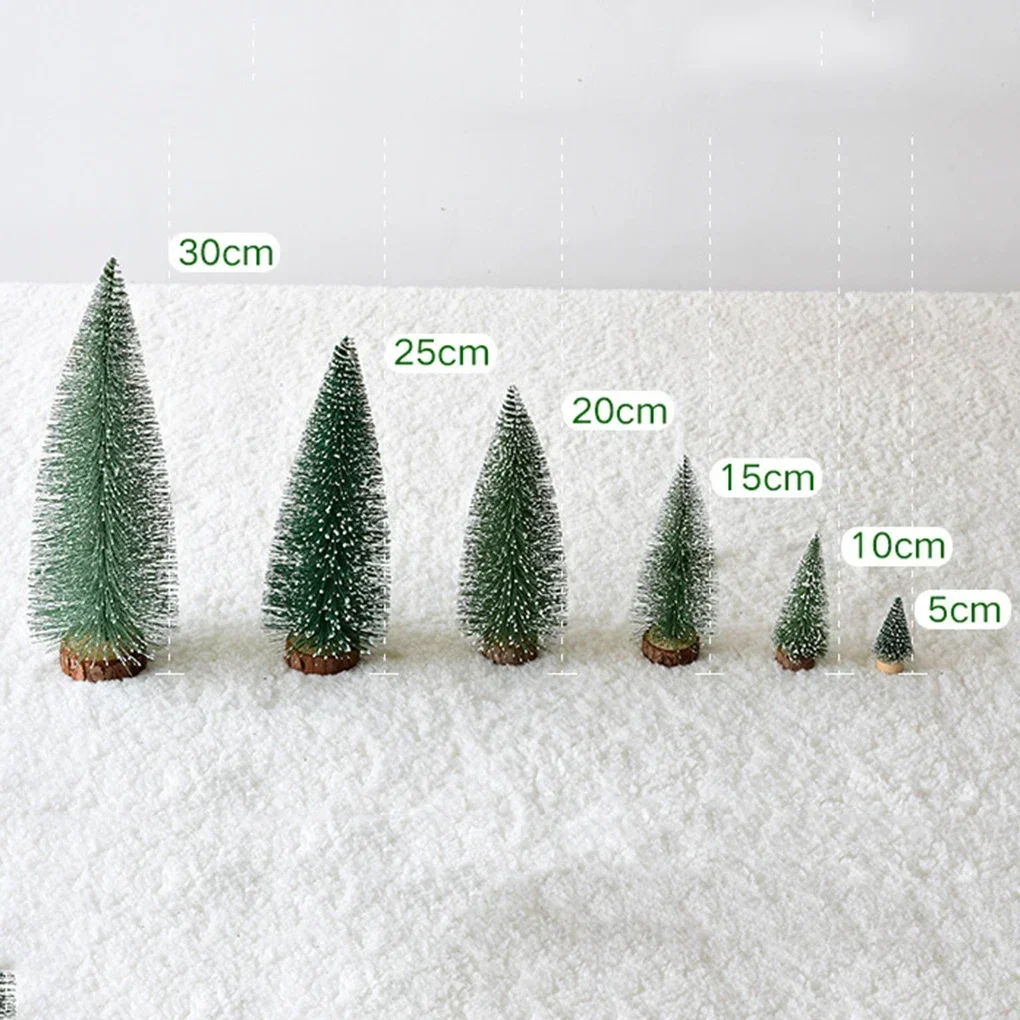 10-40CM Christmas Decoration Xmas Tree Mini Cedar Pine For Home Room Decor Halloween Party New Year Navidad Ornaments Accessorie