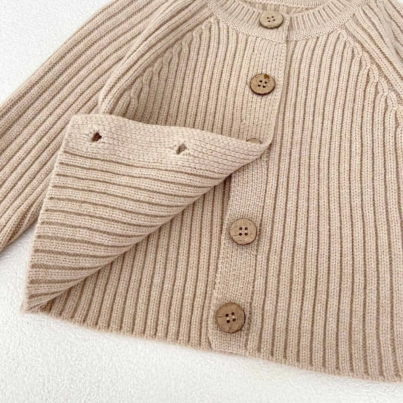 Dziecięce swetry rozpinane z długim rękawem dla chłopców i dziewczynek, jesienno-zimowe, codzienne, prążkowane, dzianinowe kurtki, odzież wierzchnia, odzież domowa, streetwear