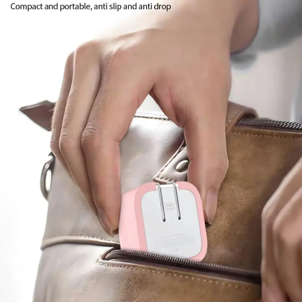 Silicone Anti-fall Charger Adapter Case USB-C Anti-collision Power Adapter Cover Silicone Wear-resistant for Apple Charger 40W image 5