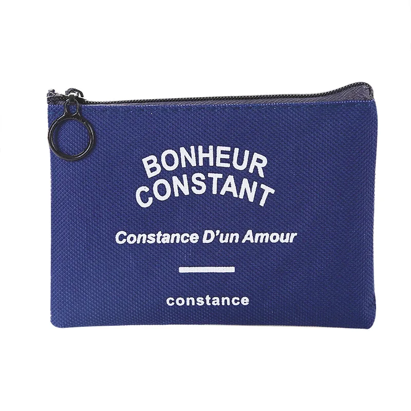 Sacs de rangement pour serviettes hygiéniques en coton, porte-monnaie coréen mignon, étui en poudre pour bijoux, petite trousse de maquillage, sacs à cosmétiques