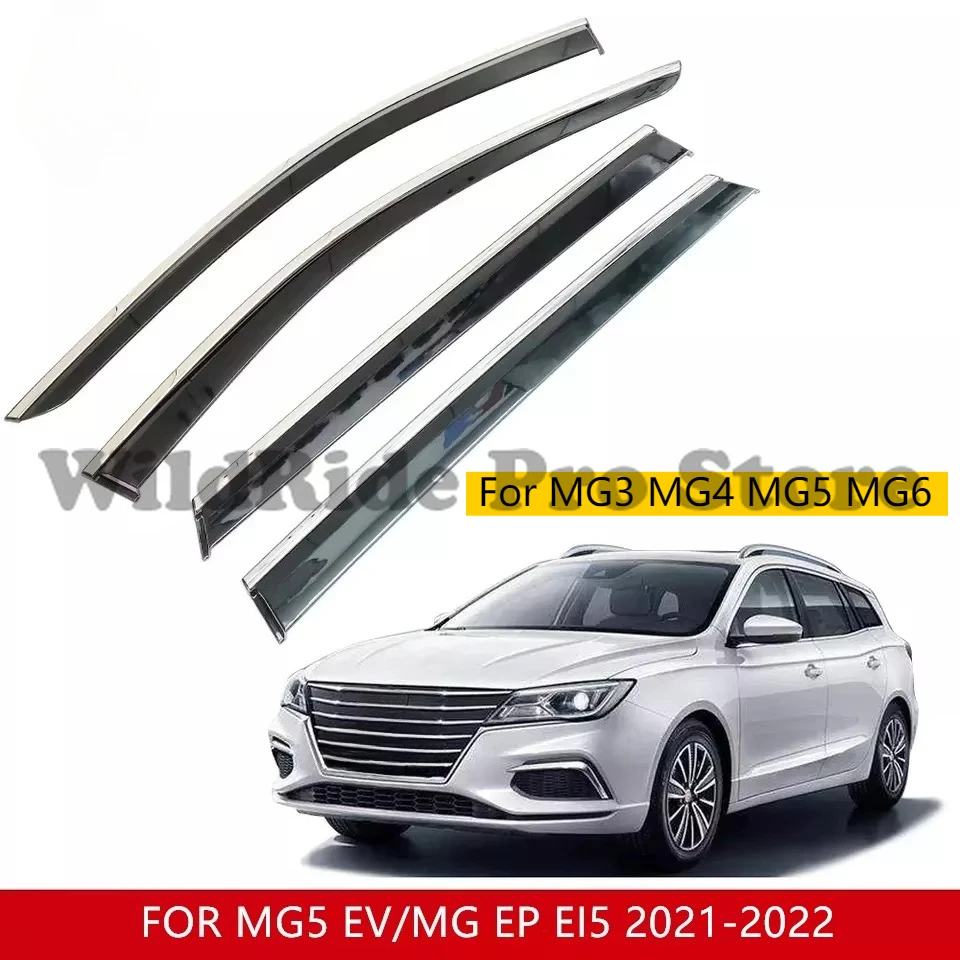 

Window Visor for MG3 MG4 MG5 MG6 Vent Visor, Door Visor for MG 3 4 5 6 Injection Wind Deflectors Car Accessories Rain Guards