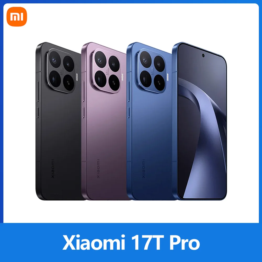 Xiaomi 17T Pro 5G, NFC, MediaTek Dimensity 9500, 6.83-inch, 144 Hz, 50 MP Leica main camera, 7,000 mAh battery, IP68