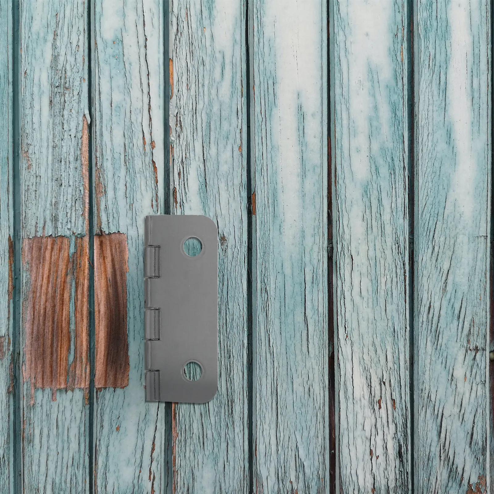 10Pcs Metal Hinges 15Mm Plate Four-Hole Sturdy Furniture Hinges for Kitchen Cabinet Wooden Box Installation
