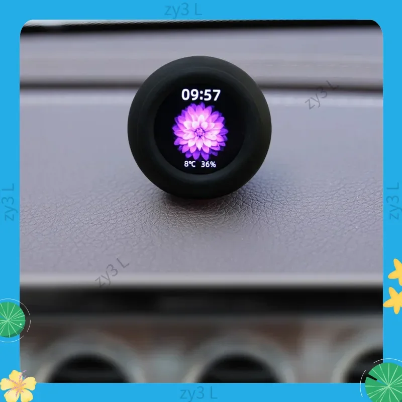 Smart Car Expression Robot Toy With Photo Album Mochi Potato Substitute Clock Feature Ideal Graduation Gift Electronic Ai Toy