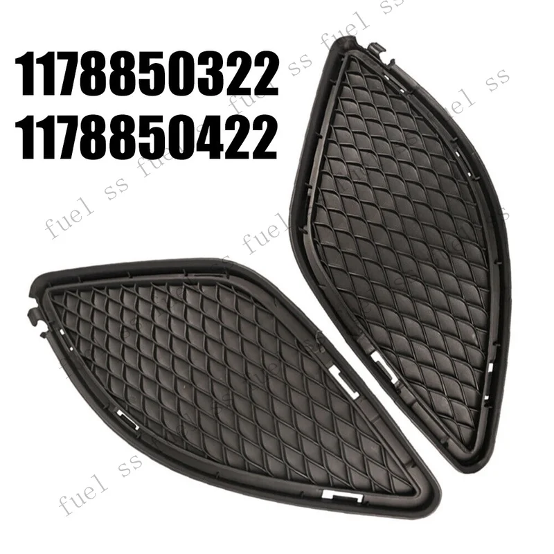 s-protective-front-pair-side-bezel-cover-grille-for-mercedes-cla-w117-black-color